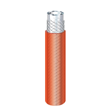 Flexible Multibar Rouge, tuyau en PVC transparent avec doublure en polyester